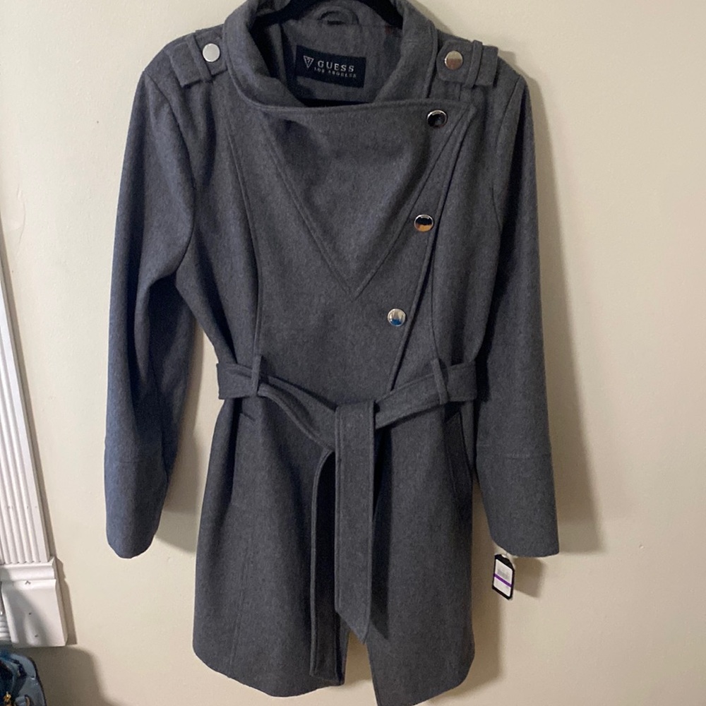 Grey winter coat